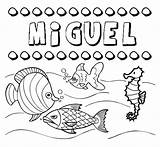 Miguel sketch template