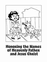 Lesson Name Ctr Primary Honor Printables Included Following sketch template