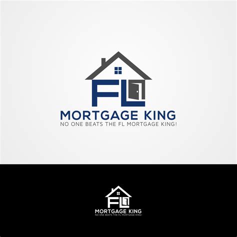 mortgage logo design  fl mortgage king    design