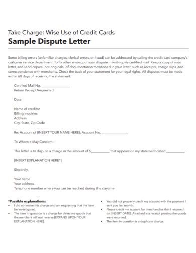 merchant chargeback dispute letter sample official letter