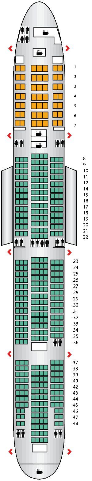 boeing   seating chart