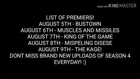 season  premiers promo   title card series youtube