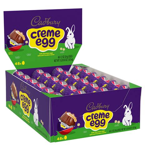 buy cadbury creme egg milk chocolate candy easter  oz eggs