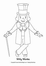 Willy Wonka Colouring Coloring Pages Choose Board Factory Chocolate Sheets sketch template