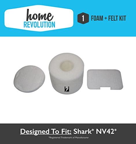 xff shark nv vacuum foam filter felt set replacement walmartcom