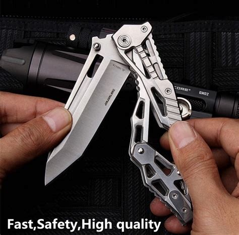 high quality pocket tactical knife survival edc tools outdoor camping