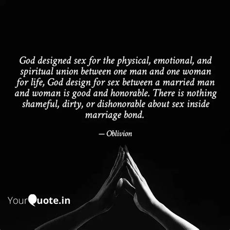 God Designed Sex For The Quotes And Writings By Samuel Yourquote