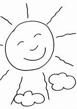 Sonne Ausmalen Sommer Ausdrucken Malvorlage Himmel Malvorlagen Ausmalbild Kostenlos Schule Sonnenschirm Familie sketch template