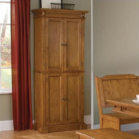 oak kitchen pantry cabinet home furniture design