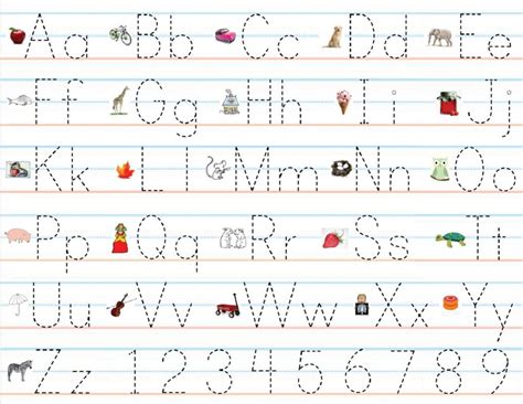 large alphabet letters template business
