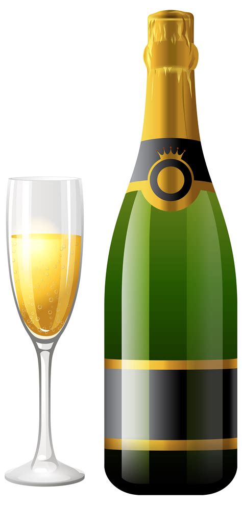 champagne bottle clipart    clipartmag