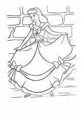 Coloring Pages Cinderella Dress Animation Movies Drawing Lovely Printable Her Drawings Kb Getdrawings Xcolorings sketch template