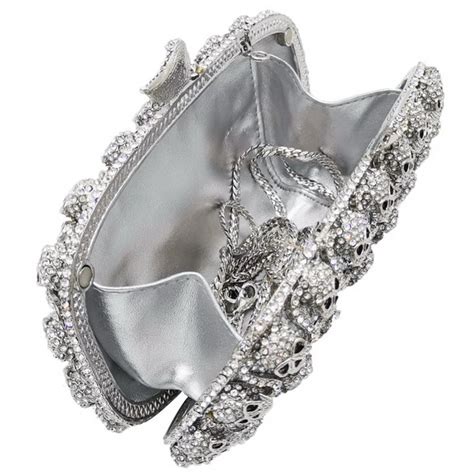 designer stone rhinestone diamond handbags beaded handmade clutch evening bag crystal rhinestone