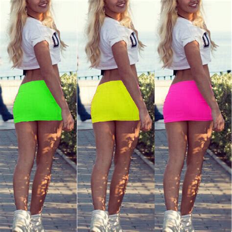 us sexy short women mini skirt dress slim tight short fitted or slim tube top ebay