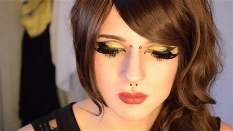 Male To Female Makeup Transformation Crossdressing