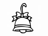 Bell Coloring Pages Christmas Kids Bells Printable Miscellaneous Cliparts sketch template