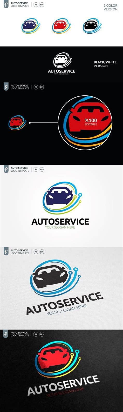 auto service logo auto service car repair service service logo
