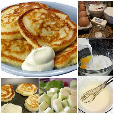 oladi are puffy russian kefir or buttermilk pancakes