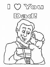 Coloring Pages Daughter Dad Father Daddy Printable Color Sheets Getdrawings Kids Place Getcolorings Worlds Colorings sketch template