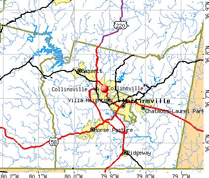 collinsville virginia va   profile population maps