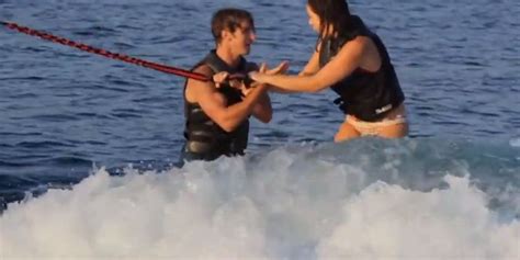 Tandem Wakesurfing Proposal Will Make You Cry Huffpost