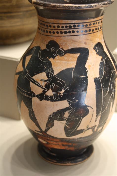 My Ancient World — Black Figure Vase Greek Dated Around