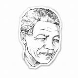 Mandela Face2 Nelsonmandela sketch template