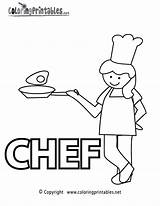 Chef Coloring Pages Printable Cooking Worksheets Educational Colouring Kids Little Color Print Sheets Chefmaster Baking Activity Fun Thank Coloringprintables Jobs sketch template