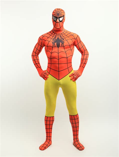 fashion new spiderman cosplay costumes 6 colors halloween party zentai