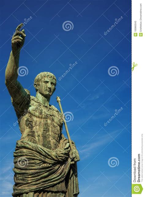 Augustus Emperor Of Rome Stock Image Image Of Ancient