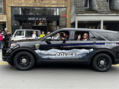 boone police department shows   car design  parade local news
