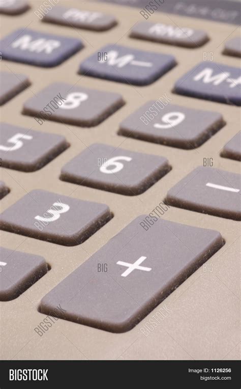 calculator button  image photo  trial bigstock