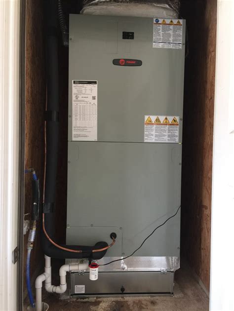 ton heat pump xr   ton air handler tem variable speed trane majanos air