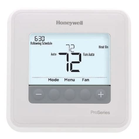 honeywell pro  thermostat thd supplyhousecom