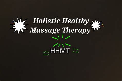 holistic healthy massage therapy