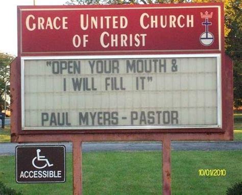 20 Funny Church Signs That Might Send Someone To Hell
