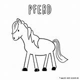 Malvorlagen Ausdrucken Pferd Pferde Malvorlage Vorlage Tieren Gratis sketch template