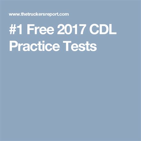 cdl practice tests cdl general knowledge