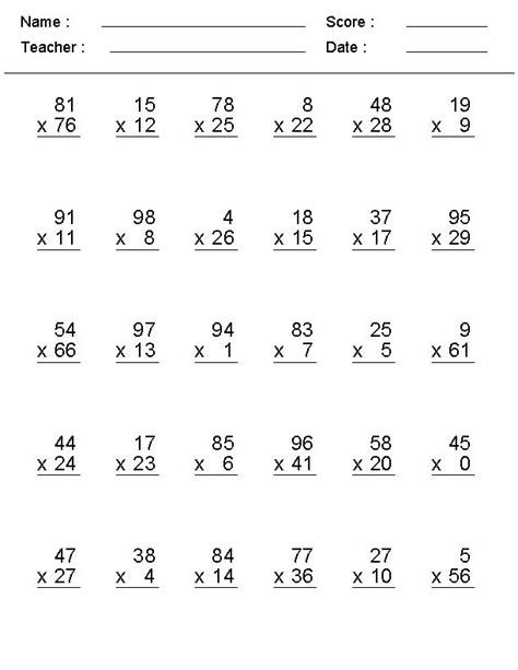 times tables   graders