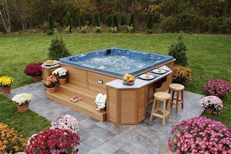 beautiful hot tub bar ideas  exhilarating decoration