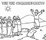 Commandments Coloring Moses Ten People Tell Print Button Through Onto Otherwise Grab Feel Could Right Size sketch template