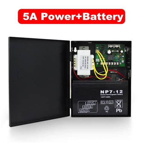 power supply box  battery lead  access control system