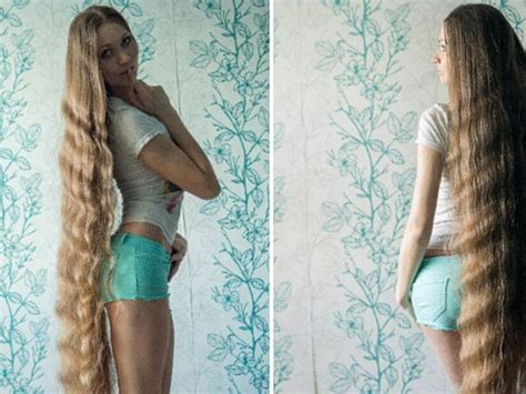 Hair Secrets From Russia’s Real Life Rapunzel Who Hasn