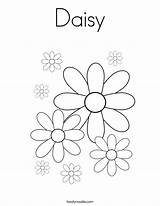 Daisy Coloring Scout Pages Flower Girl Sheet Thank Daisies Colouring Am Kids Printable Sheets Worksheet Scouts Wedding Twistynoodle Print Noodle sketch template