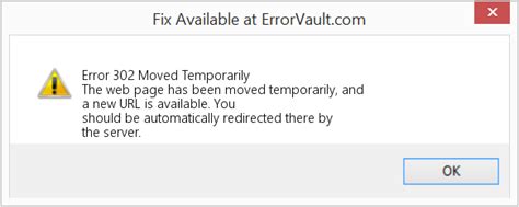 How To Fix Error 302 Moved Temporarily The Web Page