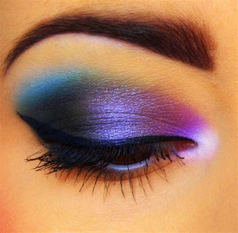 Awesome Beauty Blue Cat Eye Colorful Colors Cosmetics Eye Shadow