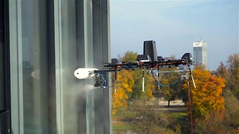 aerones drone  cleaning windows  feet   ground mashable