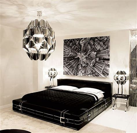 black  white bedroom interior design ideas