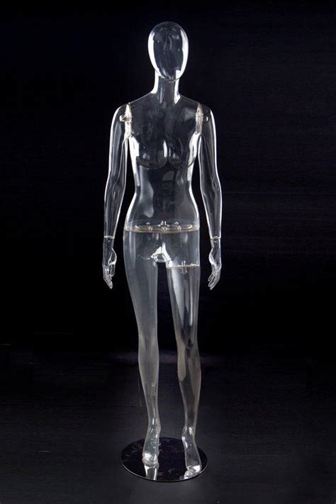2019 Fashionable Style Female Full Body Mannequin Clear