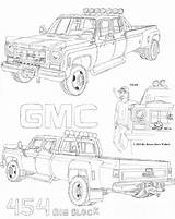 Gmc Truck Coloring Drawing Pages Color Getcolorings Deviantart Printable Print Getdrawings sketch template